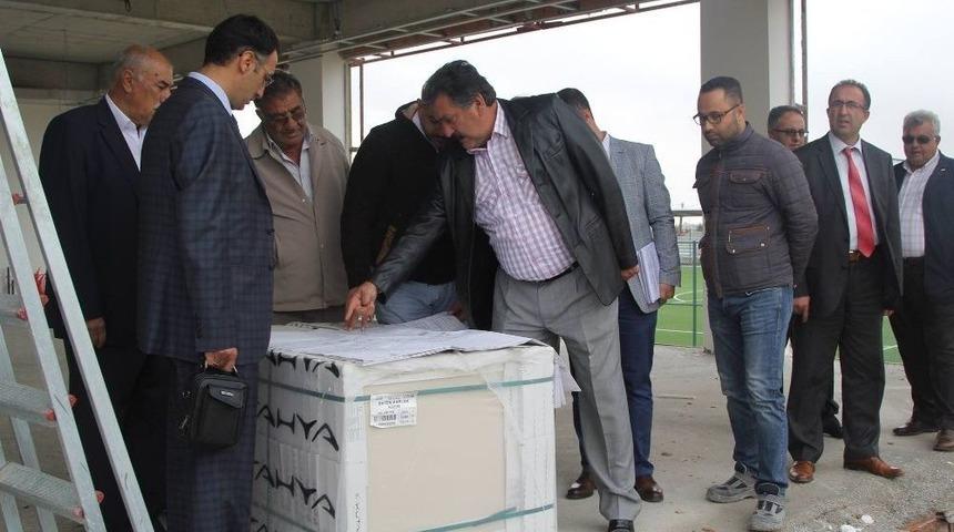 Başkan Kale, İl&ccedil;edeki Yatırımları İnceledi