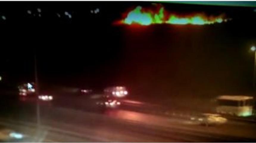 Atat&uuml;rk Havalimanı&rsquo;nda Jetin D&uuml;ş&uuml;ş Anı Kamerada