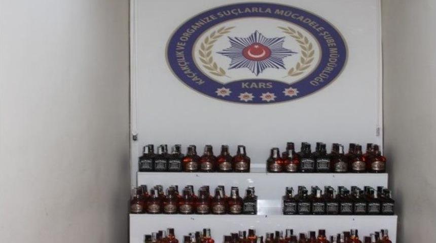 Kars&rsquo;ta Ka&ccedil;ak İ&ccedil;ki Ele Ge&ccedil;irildi