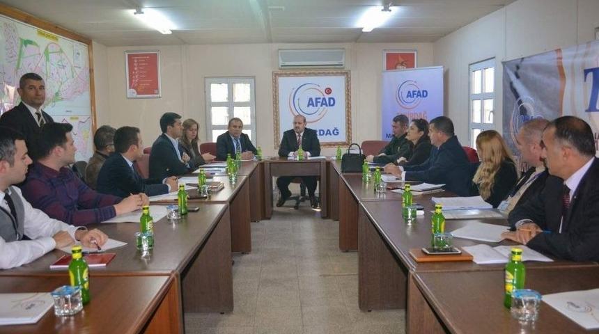 Afad Ge&ccedil;ici Koruma Hizmetleri Komisyonu Toplantısı