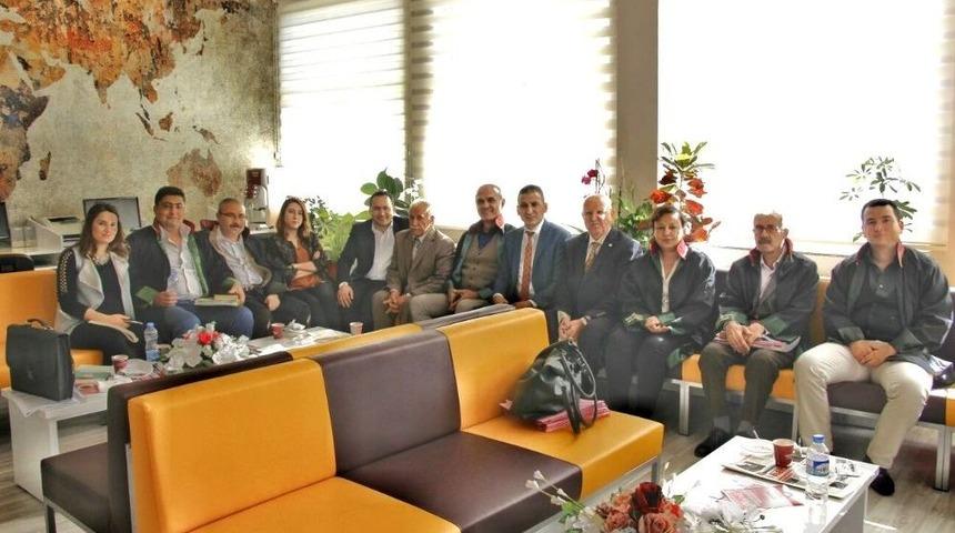 Baro Başkanı Er, Mut&rsquo;taki Meslektaşlarıyla Buluştu