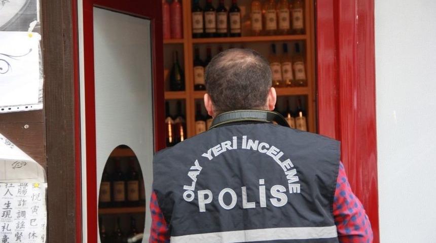 Edirne’de İçki Hırsızlığı