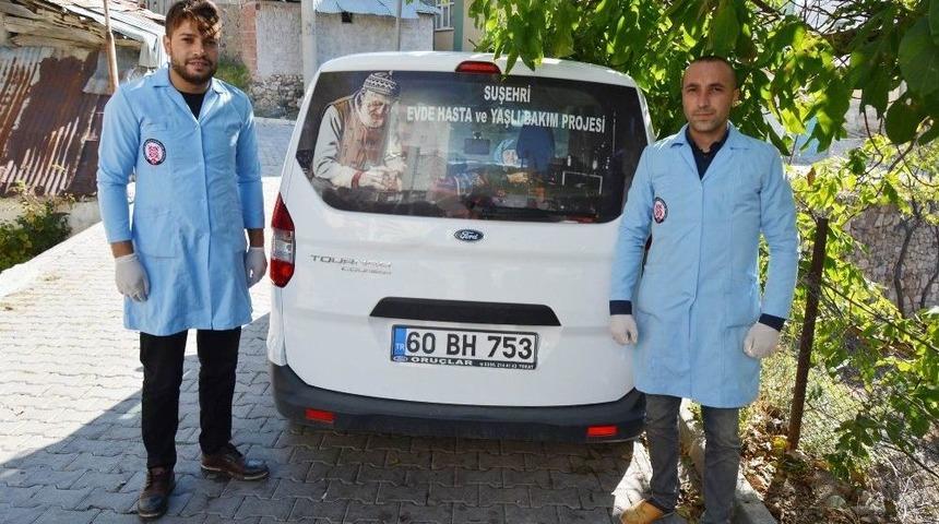 Suşehri&rsquo;nde 24 Kişiye Evde Bakım Hizmeti Veriliyor