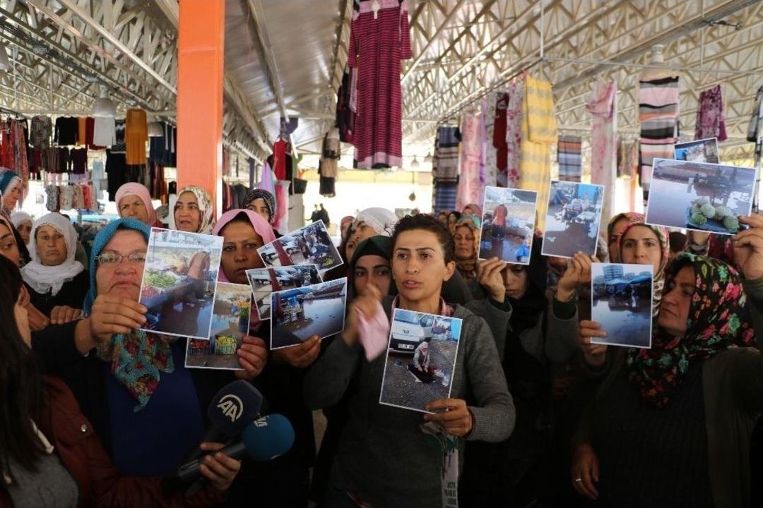 Diyarbakır&rsquo;da Pazarcı Kadınlardan Rant İddiası