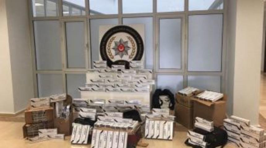 Muş&rsquo;ta 5 Bin 500 Paket Ka&ccedil;ak Sigara Ele Ge&ccedil;irildi