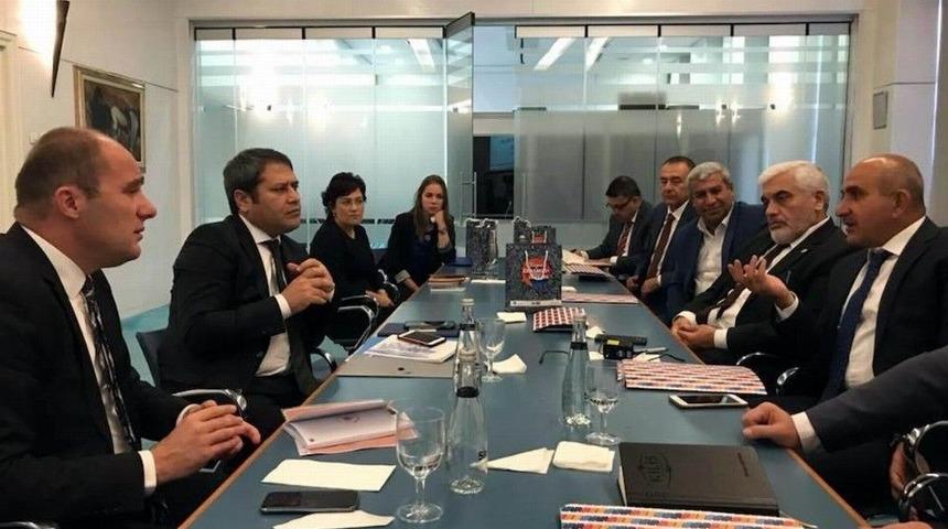 Kilis Belediyesi Proje Ekibi Ab Bakanlığında