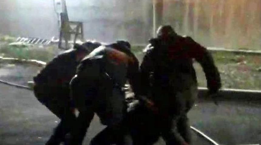 Tecav&uuml;zc&uuml;n&uuml;n Yakalanma Anı Kamerada