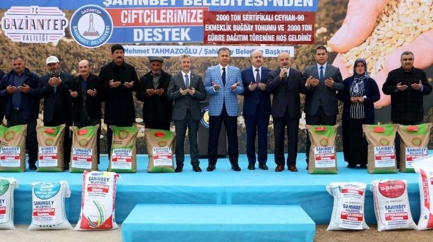 Şahinbey Belediyesinden 2 Bin Ton Tohum