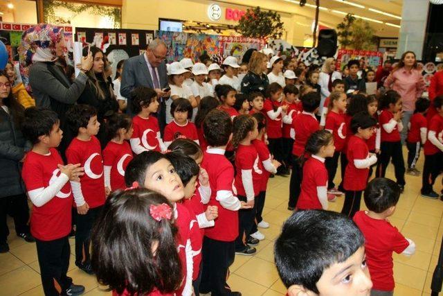 Tekden Anaokulu Öğrencilerinden ’çocuk Gözüyle Atatürk Ve Cumhuriyet’ Sergisi