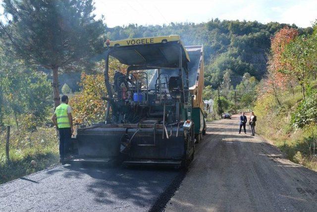 Fatsa’da Sıcak Asfalt Çalışmaları