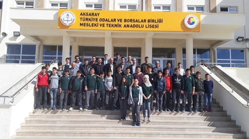 Aksaray&rsquo;da Tobb Mesleki Ve Teknik Anadolu Lisesinde İnceleme