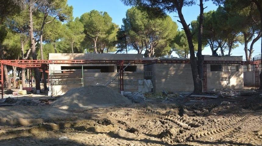 Şehzadeler Park&rsquo;ta &Ccedil;alışmalar T&uuml;m Hızıyla Devam Ediyor