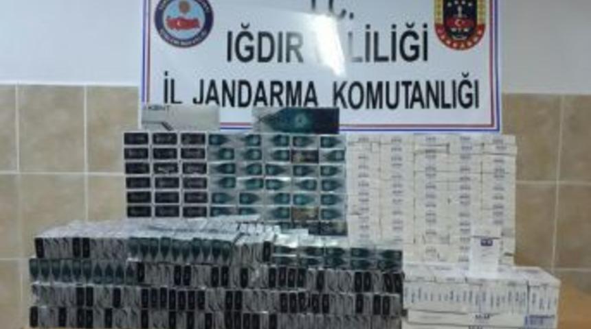 Iğdır&rsquo;da Ka&ccedil;ak Sigara Operasyonu