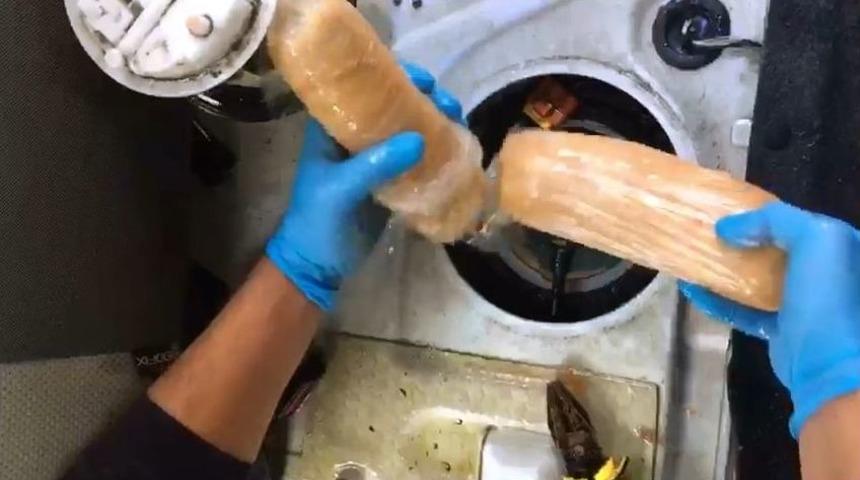 Yakıt Deposunda Uyuşturucu Ticareti