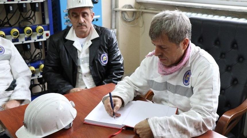 Madene İlk Kez İnen Vali Ahmet &Ccedil;ınar, "ttk&rsquo;nın &Ouml;zelleştirmesiyle İlgili Bize Gelen Bildiri Yok"