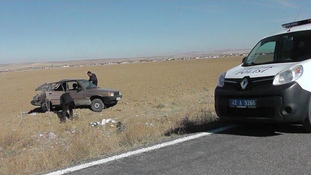 Kulu’da Trafik Kazası: 1 Yaralı