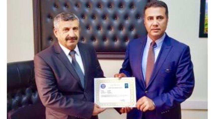 M&uuml;d&uuml;r Doğan&rsquo;a &Uuml;st&uuml;n Başarı Belgesi