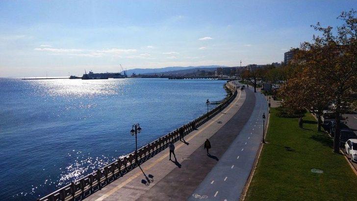 Güneş Tekirdağlıların Yüzünü Güldürdü G4