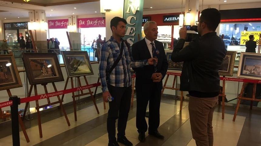 Meysu Outlet Avm’de Kağıt Rölyef Sergisi