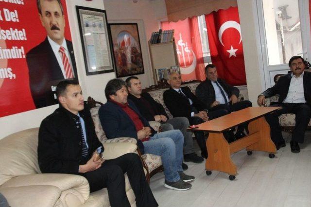 Mhp’den Ak Parti Ve Bbp’ye Ziyaret