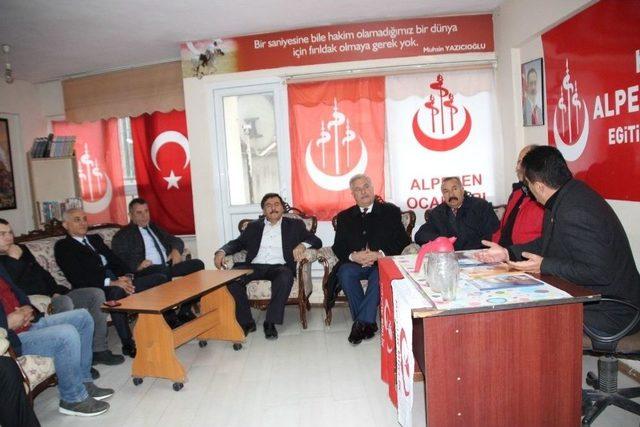 Mhp’den Ak Parti Ve Bbp’ye Ziyaret