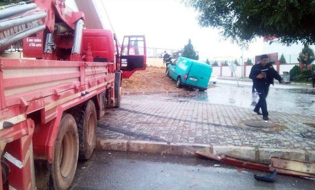 Gaziantep’te Trafik Kazası: 2 Yaralı