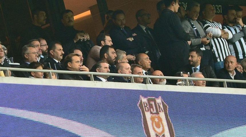 Cumhurbaşkanı Erdoğan Vodafone Park&rsquo;ta