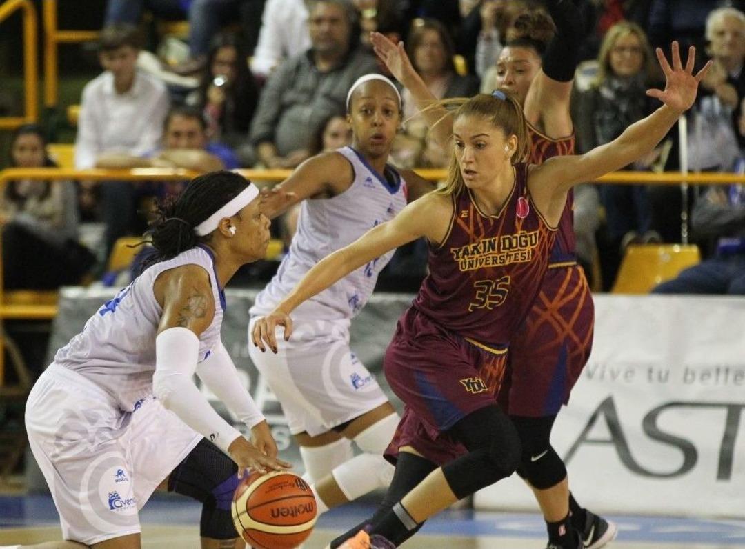 Fıba Kadınlar Avrupa Ligi: Perfumerias Avenida: 62 - Yakın Doğu &Uuml;niversitesi: 67