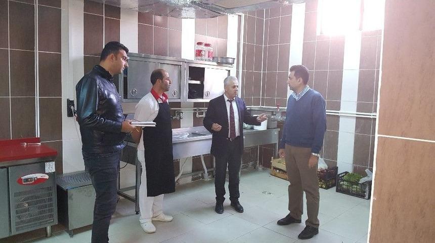 Kulp&rsquo;ta Okulların Yemekhaneleri Denetlendi