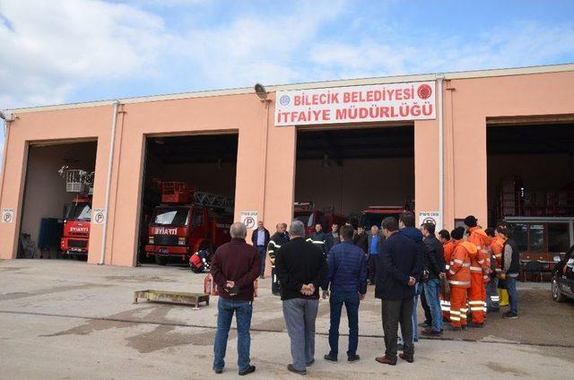 İtfaiye Müdürlüğü’nden Belediye Personeline Yangın Tatbikatı