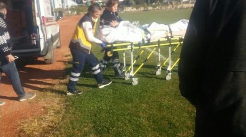 Sanayi Sitesinde Tiner D&ouml;k&uuml;len Soba Patladı: 1 Yaralı