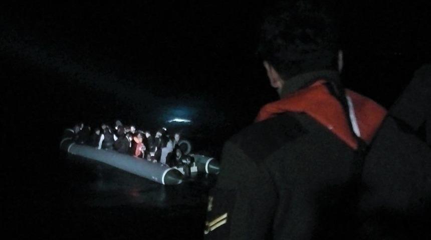 Aydın&rsquo;da 63 Ka&ccedil;ak G&ouml;&ccedil;men Yakalandı