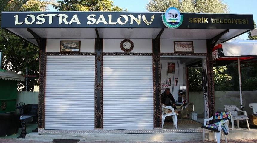 Serik&rsquo;te Ayakkabı Boyacıları İ&ccedil;in Lostra Salonu A&ccedil;ıldı