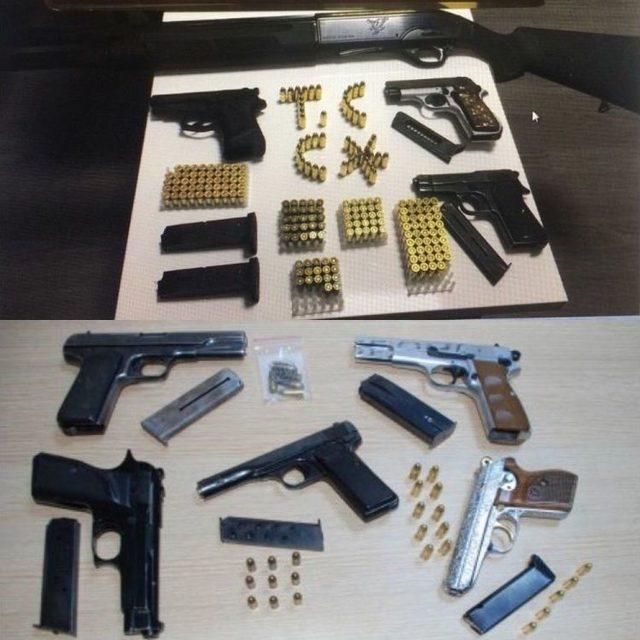 Gaziantep&rsquo;te Bir Haftada 41 Adet Tabanca Ve T&uuml;fek Ele Ge&ccedil;irildi 1