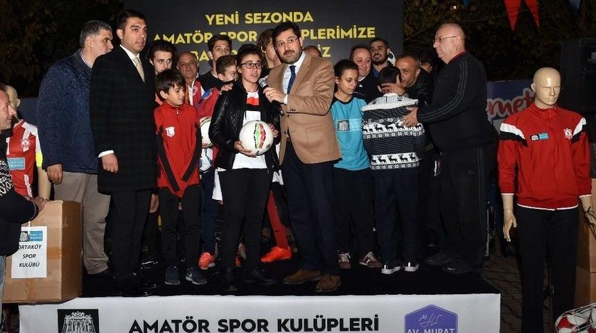 Beşiktaş Belediyesi&rsquo;nden Amat&ouml;r Sporculara Tam Destek