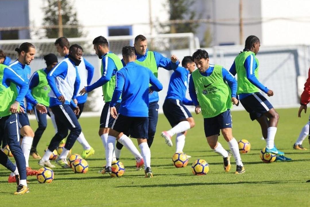 Trabzonspor, Kayserispor Ma&ccedil;ı Hazırlıklarını S&uuml;rd&uuml;rd&uuml;