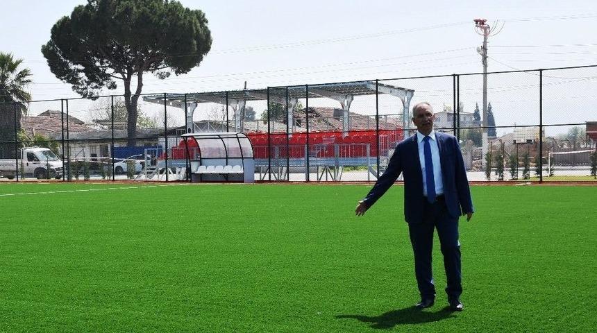 İncirliova&rsquo;nın İlk Sahası Hizmete A&ccedil;ılıyor