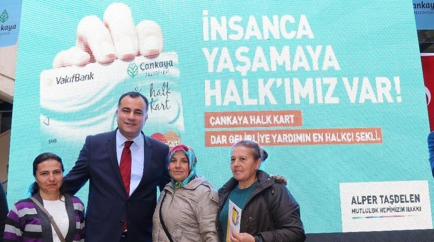 &Ccedil;ankaya Belediyesi &ldquo;&ccedil;ankaya Halk Kart&rdquo; Dağıtımına Başladı