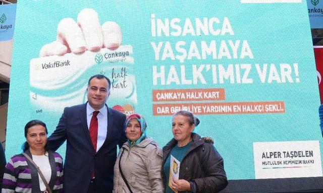 Çankaya Belediyesi “çankaya Halk Kart” Dağıtımına Başladı