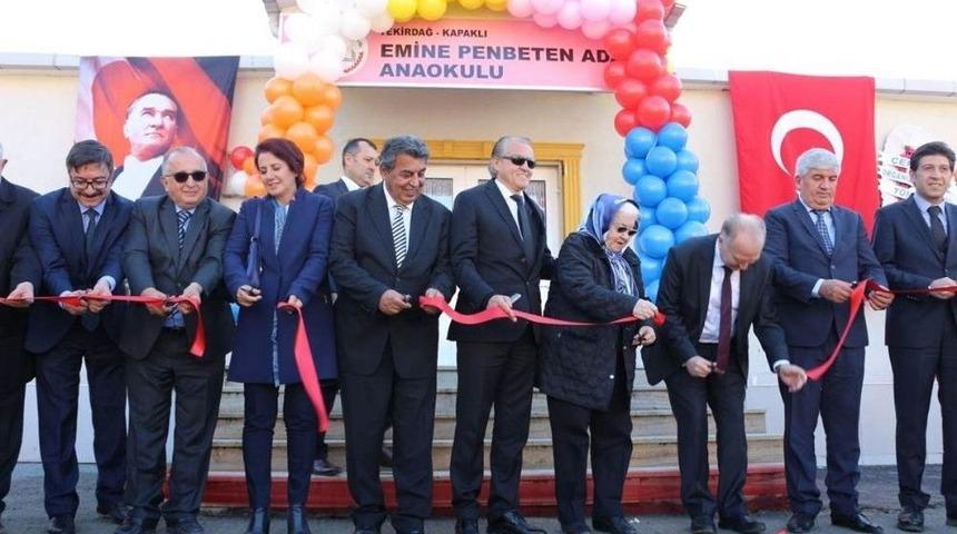 Emine Penbeten Adalı Anaokulu T&ouml;renle A&ccedil;ıldı