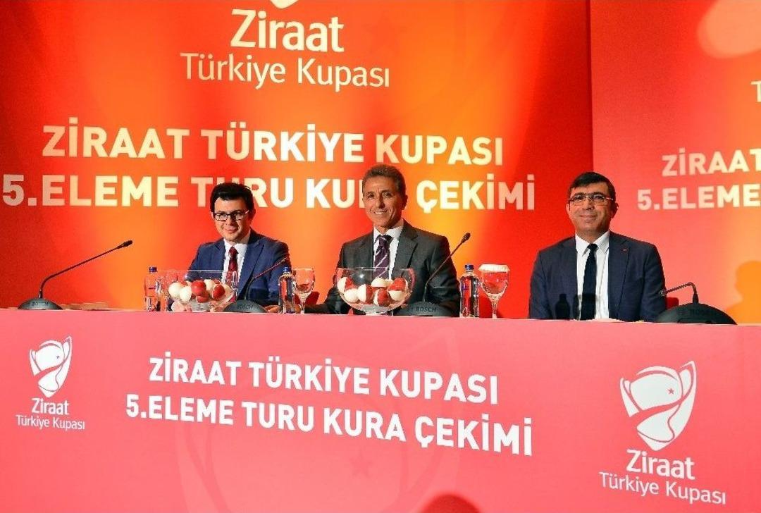 Ziraat T&uuml;rkiye Kupası&rsquo;nda 5. Tur Eşleşmeleri Belli Oldu