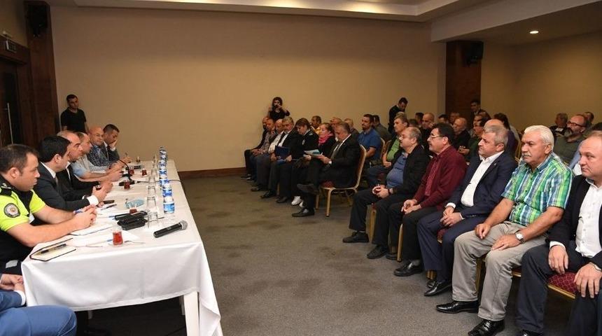 Konyaaltı&rsquo;nda &lsquo;g&uuml;venlik&rsquo; Konuşuldu