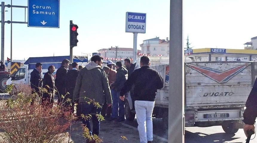 Sungurlu&rsquo;da Yol Kavgası