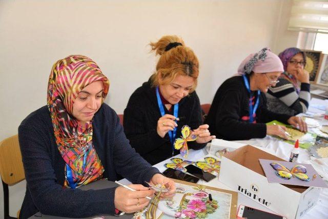 Başkan Bakıcı Halk Eğitim Kursiyerleri İle Bir Araya Geldi