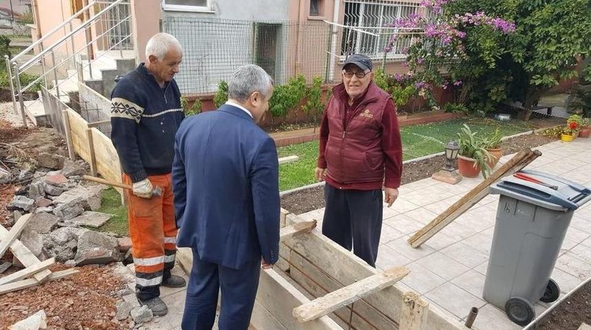 Başkan Baran, &Ccedil;alışmaları Yerinde İnceledi