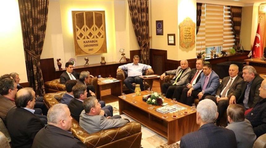 Yenice Heyetinden Rekt&ouml;r Polat&rsquo;a Ziyaret