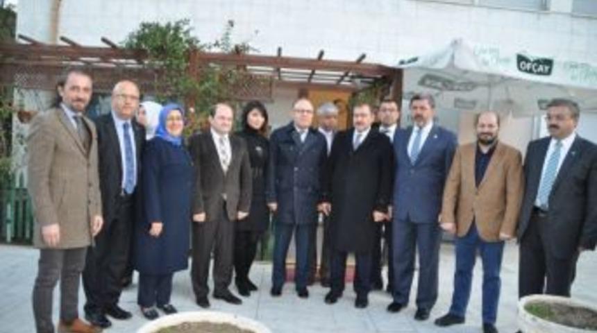 Bakan Eroğlu&rsquo;ndan, Başkan G&uuml;zbey&rsquo;e Ziyaret