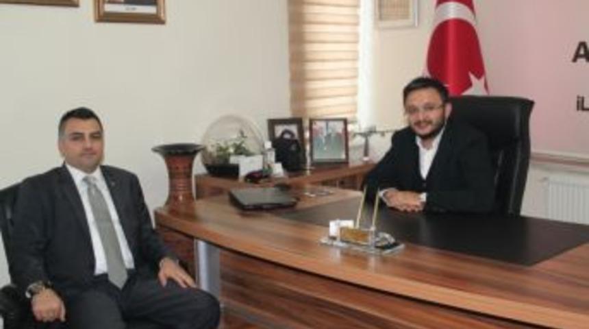 Eczacılar Odası Başkanı D&ouml;rtkol, Ak Parti İl Başkanı Yanar&rsquo;ı Ziyaret Etti