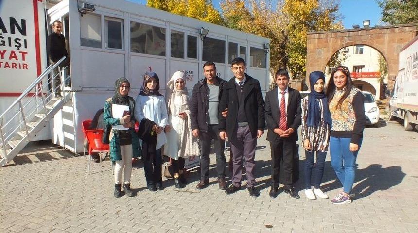 Malazgirt&rsquo;te Kan Bağışı Kampanyası