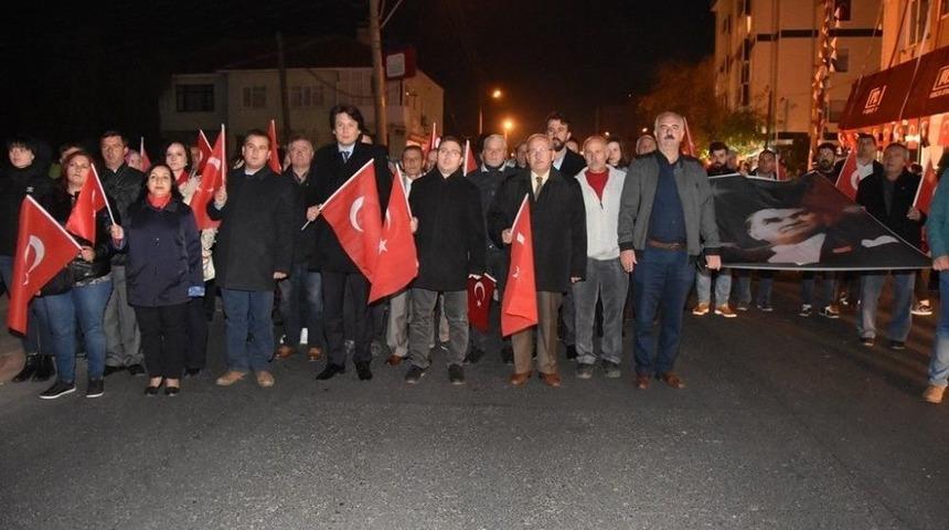 Muratlı&rsquo;da Şehitler İ&ccedil;in Y&uuml;r&uuml;ş Yapıldı